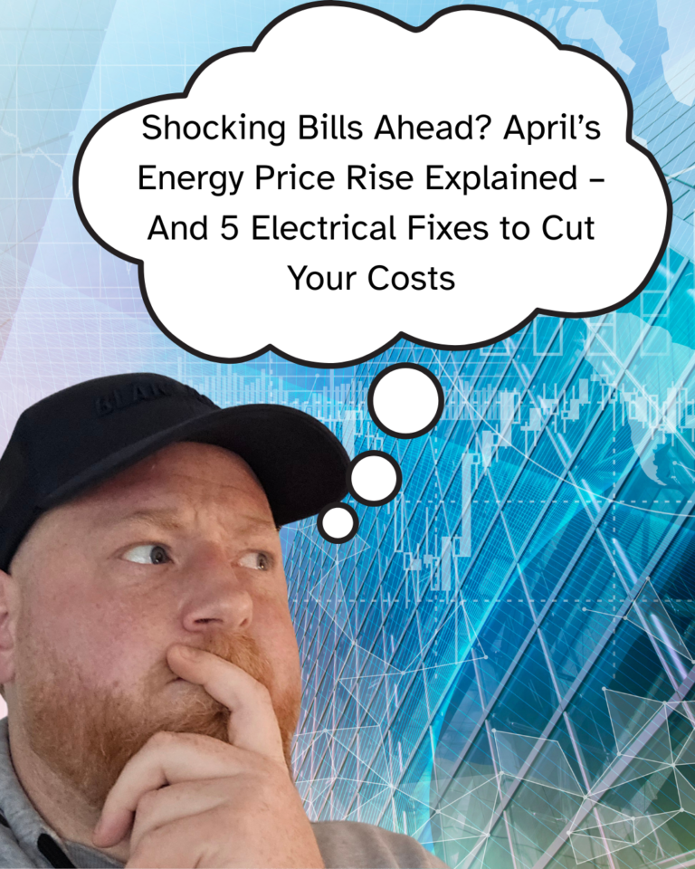 Shocking Bills Ahead? April’s Energy Price Rise Explained – And 5 Electrical Fixes to Cut Your Costs
